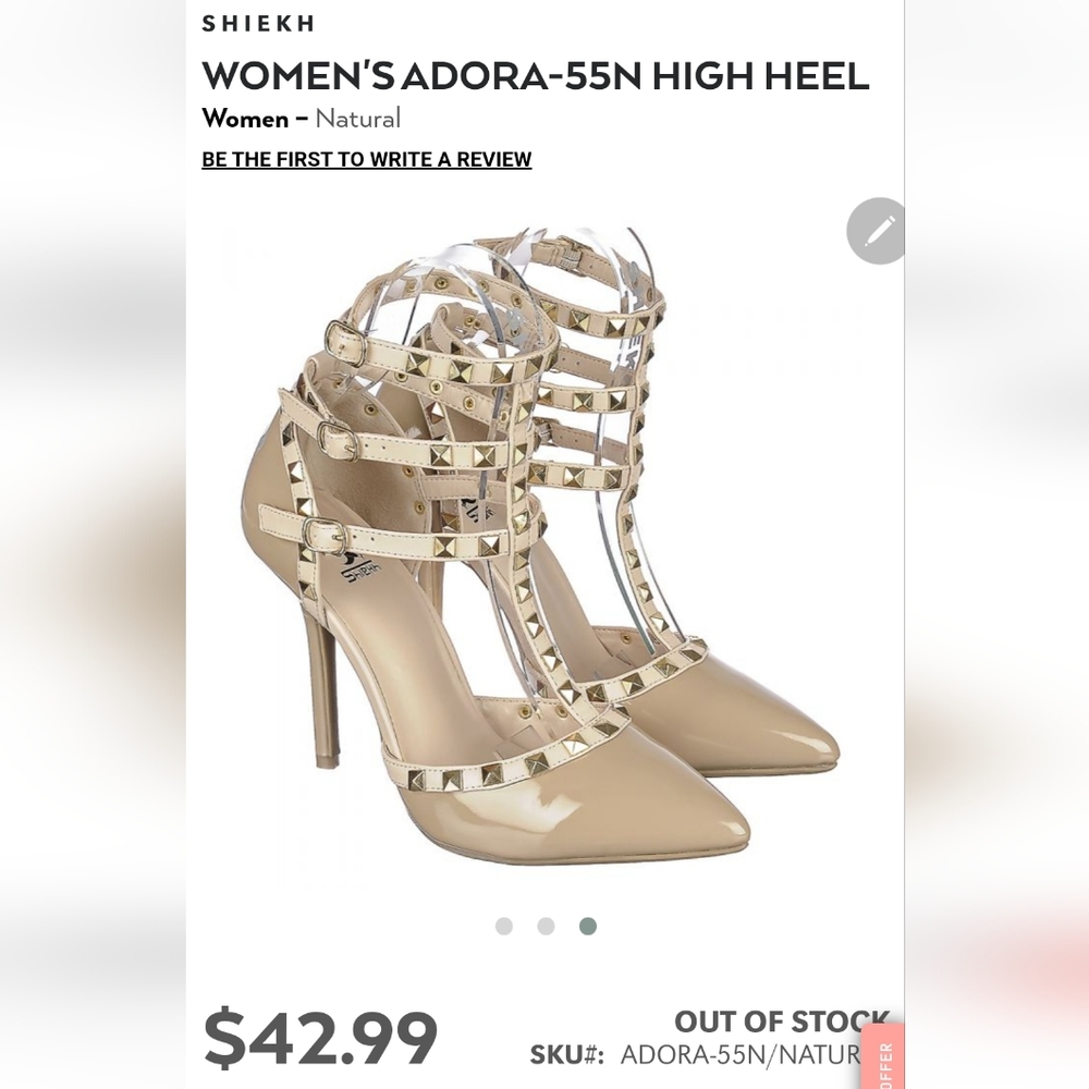 SHIEKHWOMEN'S ADORA-55N HIGH HEELWomen – Natural